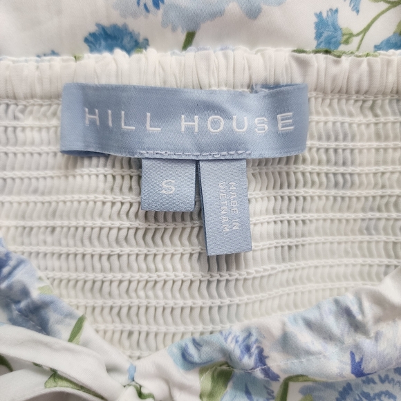 Hill House Ophelia Floral Puff Sleeve Mini Dress Small Cottagecore Picnic Boho - Picture 15 of 16